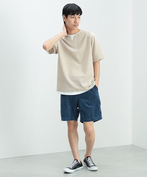 BEAMS HEART(ビームスハート)の「BEAMS HEART / 細畝 コーデュロイ ショートパンツ(その他パンツ・メンズ・ネイビー/グリーン系その他・MEDIUM/LARGE/SMALL)」の7枚目の写真