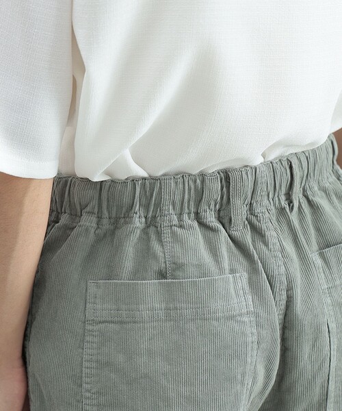 BEAMS HEART(ビームスハート)の「BEAMS HEART / 細畝 コーデュロイ ショートパンツ(その他パンツ・メンズ・ネイビー/グリーン系その他・MEDIUM/LARGE/SMALL)」の15枚目の写真