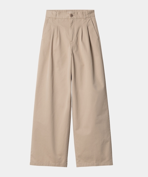 Carhartt WIP（カーハートダブリューアイピー）の「W' LEOLA PANT │ Carhartt WIP（スラックス・レディース・ベージュ/ブラック・25/24/26）」の7枚目の写真
