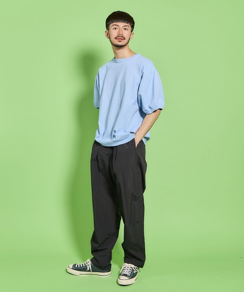 WALLA WALLA SPORT（ワラワラスポーツ）の「9oz LANTERN SLEEVE TEE / ９オンス ランタン スリーブ ティー（Tシャツ/カットソー・メンズ・ピンク系その他/ホワイト/アイボリー/ブラック系その他/スカイブルー系/ライトグレー/ブルー系その他/マジェンタ・LARGE/MEDIUM/XX-LARGE/X-LARGE/SMALL）」の13枚目の写真