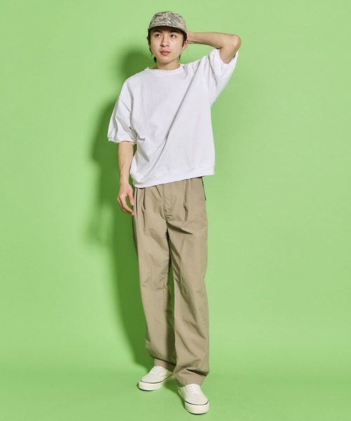 WALLA WALLA SPORT（ワラワラスポーツ）の「9oz LANTERN SLEEVE TEE / ９オンス ランタン スリーブ ティー（Tシャツ/カットソー・メンズ・ピンク系その他/ホワイト/アイボリー/ブラック系その他/スカイブルー系/ライトグレー/ブルー系その他/マジェンタ・LARGE/MEDIUM/XX-LARGE/X-LARGE/SMALL）」の16枚目の写真