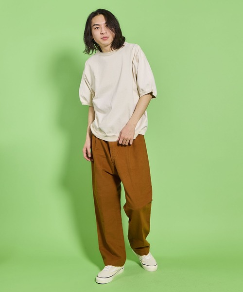 WALLA WALLA SPORT（ワラワラスポーツ）の「9oz LANTERN SLEEVE TEE / ９オンス ランタン スリーブ ティー（Tシャツ/カットソー・メンズ・ピンク系その他/ホワイト/アイボリー/ブラック系その他/スカイブルー系/ライトグレー/ブルー系その他/マジェンタ・LARGE/MEDIUM/XX-LARGE/X-LARGE/SMALL）」の19枚目の写真