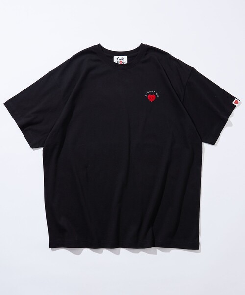 FREAK'S STORE（フリークスストア）の「Kurt Wu/カート ウー 風船ハートロゴ バックプリントTEE/リラックスフィット（Tシャツ/カットソー・メンズ・ホワイト/グレー/ブラック・MEDIUM/LARGE/X-LARGE）」の13枚目の写真