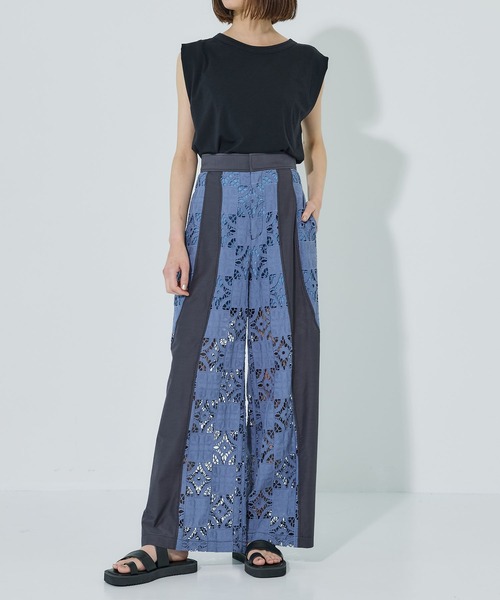 PUBLIC TOKYO（パブリックトウキョウ）の「タックショルダーリラックスTEE（Tシャツ/カットソー・レディース・ホワイト/ピンク/ブラック・FREE）」の12枚目の写真