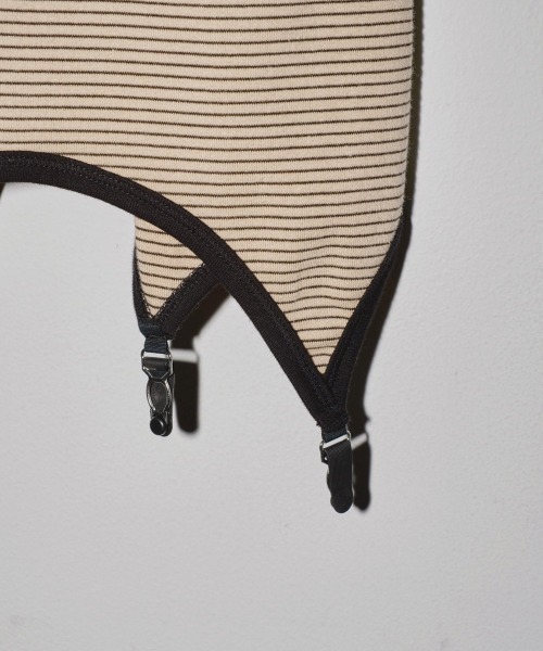 TODAYFUL(トゥデイフル)の「【TODAYFUL/トゥデイフル】カップインボーダータンクトップ/Cupin Border Tanktop(タンクトップ・レディース・ネイビー/ブラウン/アイボリー・FREE)」の9枚目の写真