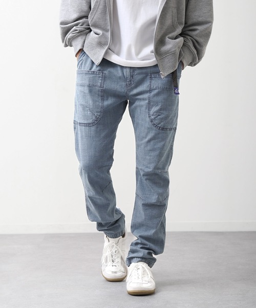 GERRY(ジェリー)の「【GERRY】 シャンブレー ・ ポプリン ストレッチ キャンプ クライミングパンツ(その他パンツ・メンズ・サンドベージュ/サックスブルー/ブラック/オリーブ/ブルー・LARGE/X-LARGE/SMALL/MEDIUM)」の4枚目の写真