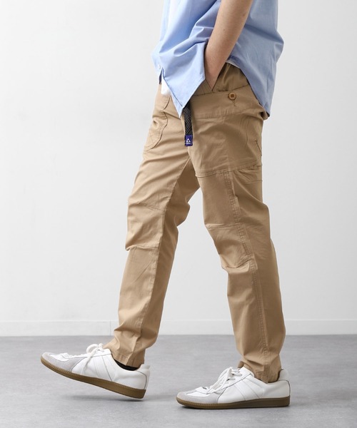 GERRY(ジェリー)の「【GERRY】 シャンブレー ・ ポプリン ストレッチ キャンプ クライミングパンツ(その他パンツ・メンズ・サンドベージュ/サックスブルー/ブラック/オリーブ/ブルー・LARGE/X-LARGE/SMALL/MEDIUM)」の1枚目の写真
