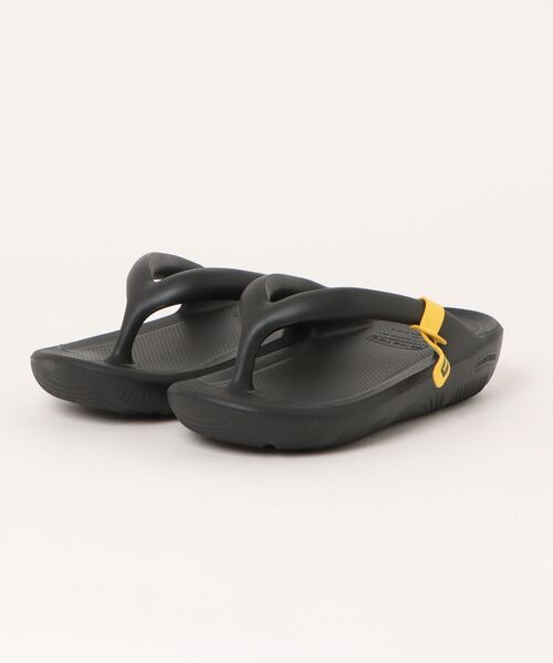 TAW&TOE(トーアンドトー)の「【TAW&TOE】ZEROVITY Flip Flop OG(サンダル・レディース・ブラック・MEDIUM/SMALL/X-SMALL/XX-SMALL)」の1枚目の写真