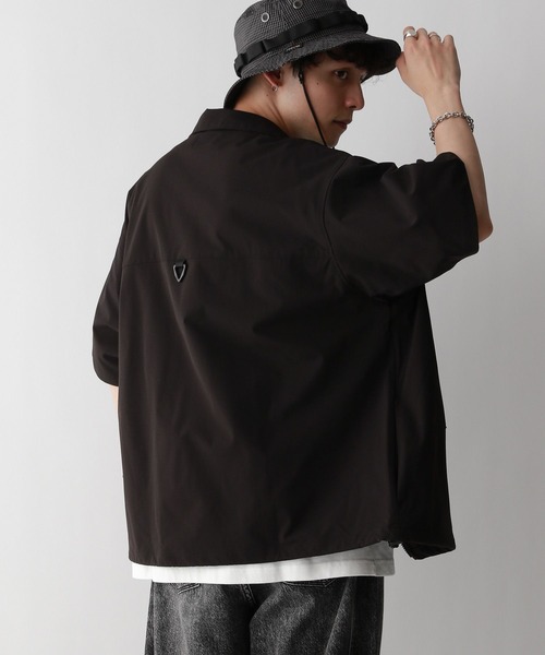 KELTY（ケルティ）の「【KELTY/ケルティ】マルチポケットフィッシング/ミリタリーオーバーシャツ（シャツ/ブラウス・メンズ・ブラック/グレー・MEDIUM/LARGE）」の7枚目の写真