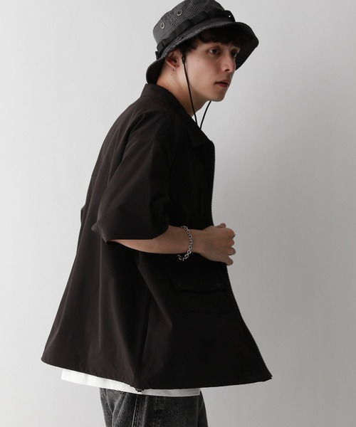 KELTY（ケルティ）の「【KELTY/ケルティ】マルチポケットフィッシング/ミリタリーオーバーシャツ（シャツ/ブラウス・メンズ・ブラック/グレー・MEDIUM/LARGE）」の8枚目の写真