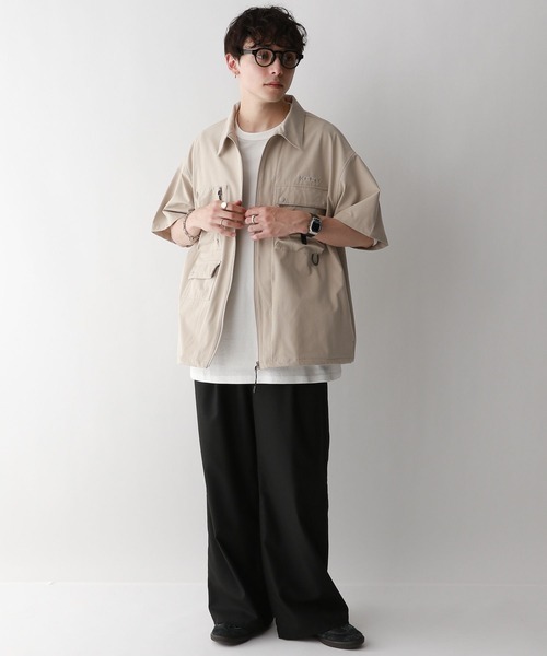 KELTY（ケルティ）の「【KELTY/ケルティ】マルチポケットフィッシング/ミリタリーオーバーシャツ（シャツ/ブラウス・メンズ・ブラック/グレー・MEDIUM/LARGE）」の13枚目の写真