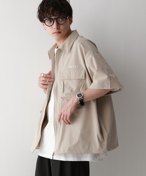 KELTY（ケルティ）の「【KELTY/ケルティ】マルチポケットフィッシング/ミリタリーオーバーシャツ（シャツ/ブラウス・メンズ・ブラック/グレー・MEDIUM/LARGE）」の16枚目の写真