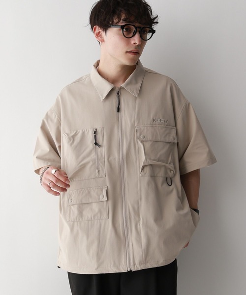 KELTY（ケルティ）の「【KELTY/ケルティ】マルチポケットフィッシング/ミリタリーオーバーシャツ（シャツ/ブラウス・メンズ・ブラック/グレー・MEDIUM/LARGE）」の20枚目の写真