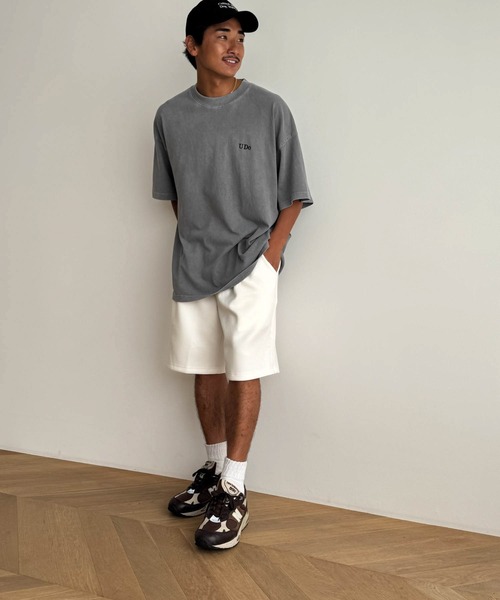 CANAL JEAN（キャナルジーン）の「choice_cnl/SOUL CIAL　スウェットタックハーフパンツ（スウェットパンツ・レディース・グレー/ブラック/ホワイト・SMALL/MEDIUM）」の16枚目の写真