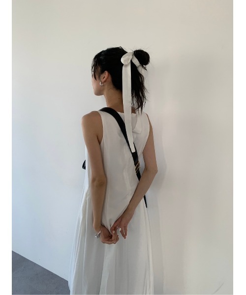 DRWCYS(ドロシーズ)の「バルーンロングワンピ(ワンピース・レディース・ホワイト/ブラック・FREE)」の16枚目の写真