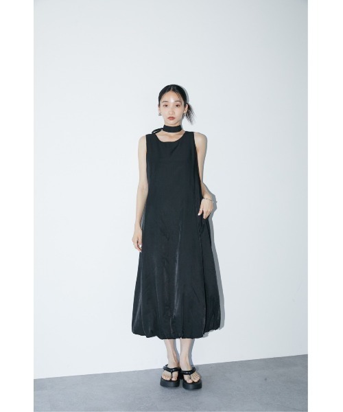 DRWCYS(ドロシーズ)の「バルーンロングワンピ(ワンピース・レディース・ホワイト/ブラック・FREE)」の18枚目の写真