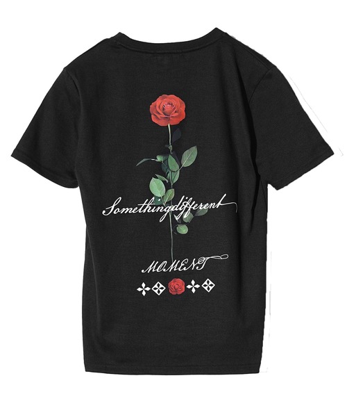 XANVALA 初期　Tシャツ　薔薇 半袖バラTシャツ メンズ（Tシャツ/カットソー）｜SOMEDIFF（サムディフ