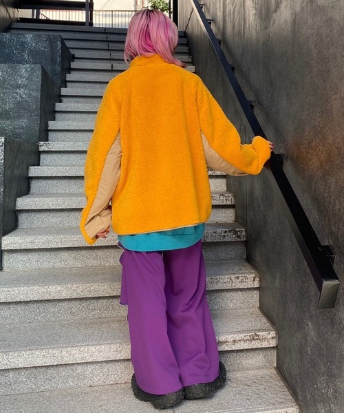 Candy Stripper（キャンディストリッパー）の「CND ZIPPER TRACK パンツ（その他パンツ・レディース・ブラック/ヘザーグレー/パープル・2）」の13枚目の写真