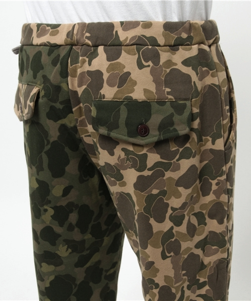 Lens Concave(レンズコンケイブ)の「ハッピーカモ クロップド パンツ (スウェットパンツ・メンズ・ベージュ/オリーブ/その他・LARGE/MEDIUM)」の12枚目の写真