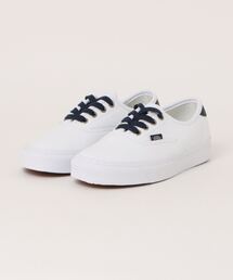 VANS | VANS ヴァンズ AUTHENTIC LUX オーセンティック VN000CZKYY2 LEATHER WHITE/N(スニーカー)