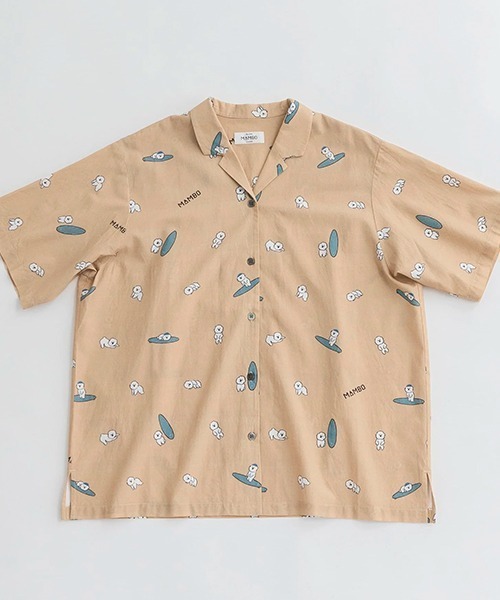 ブラウス シャツ MAMBO アロハシャツ レディース MAMBO（マンボ）の「MAMBO アロハシャツ（シャツ/ブラウス