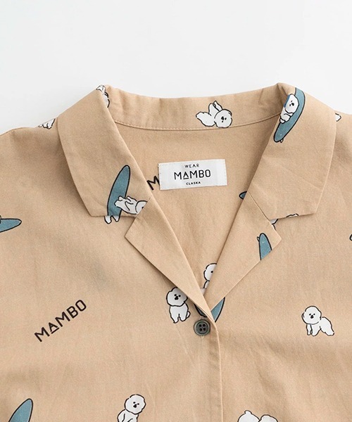 ブラウス シャツ MAMBO アロハシャツ レディース MAMBO（マンボ）の「MAMBO アロハシャツ（シャツ/ブラウス