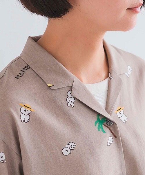 ブラウス シャツ MAMBO アロハシャツ レディース MAMBO（マンボ）の「MAMBO アロハシャツ（シャツ/ブラウス