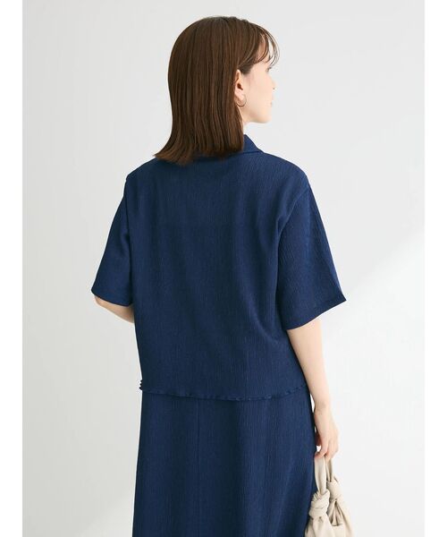 Green　Parks（グリーンパークス）の「BEST PRICE 表面カット衿付シャツ（シャツ/ブラウス・レディース・イエロー/ブルー/ホワイト系その他2/グレー/ブラック・FREE）」の18枚目の写真