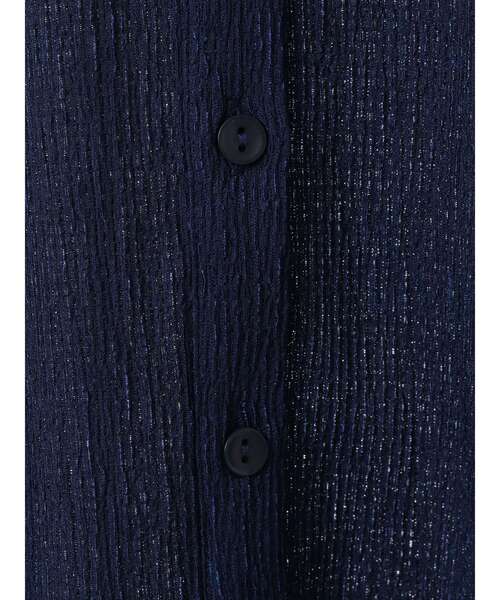 Green　Parks（グリーンパークス）の「BEST PRICE 表面カット衿付シャツ（シャツ/ブラウス・レディース・イエロー/ブルー/ホワイト系その他2/グレー/ブラック・FREE）」の10枚目の写真