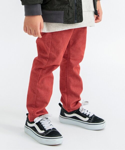 BREEZE（ブリーズ）の「すぽ軽テーパードパンツ（その他パンツ・キッズ・カーキ/ブラック/レンガ/その他10/ベージュ/インディゴブルー・160/150/140/130/120/110/100/90）」の5枚目の写真