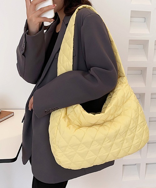【HLL】Fudge Bag キルティングバッグ セール】キルティングショルダーバッグ(ショルダーバッグ