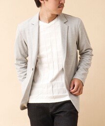 NOLLEY’S | ツイード風ソフトサーモ 2WAYストレッチテーラーカーディガン(テーラードジャケット)