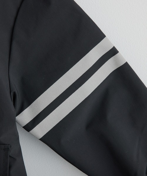 CIAOPANIC TYPY（チャオパニックティピー）の「【KIDS】【ランドセル対応】ナイロンZIP配色パーカー／通園＆通学（ナイロンジャケット・キッズ・ブラック/カーキ/サックスブルー・LARGE/X-LARGE/XX-LARGE/SMALL/MEDIUM）」の11枚目の写真