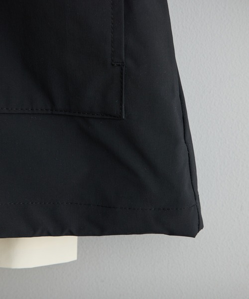 CIAOPANIC TYPY（チャオパニックティピー）の「【KIDS】【ランドセル対応】ナイロンZIP配色パーカー／通園＆通学（ナイロンジャケット・キッズ・ブラック/カーキ/サックスブルー・LARGE/X-LARGE/XX-LARGE/SMALL/MEDIUM）」の13枚目の写真