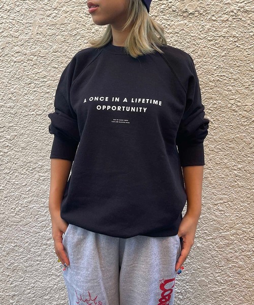 トップス POET MEETS DUBWISE CHILL OVERSIZED SWEAT POET MEETS DUBWISE CHILL OVERSIZED SWEAT - トップス新 デザイン