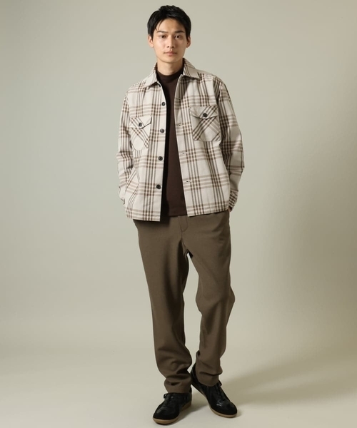 a.v.v（アーヴェヴェ）の「【イージーケア】セミルーズパンツ(セットアップ可) リライトシリーズ1（その他パンツ・メンズ・ライトブラウン/ブラック/チャコールグレー・46/50/48/44）」の4枚目の写真