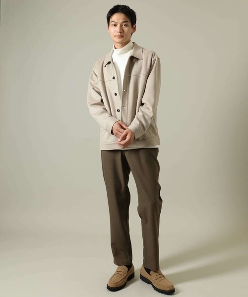 a.v.v（アーヴェヴェ）の「【イージーケア】セミルーズパンツ(セットアップ可) リライトシリーズ1（その他パンツ・メンズ・ライトブラウン/ブラック/チャコールグレー・46/50/48/44）」の5枚目の写真