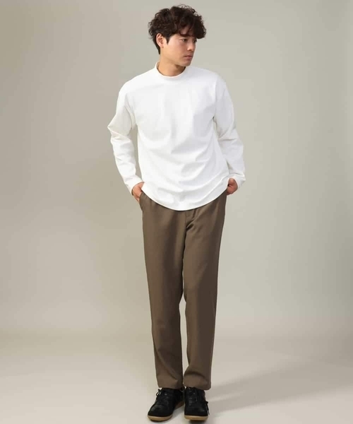 a.v.v（アーヴェヴェ）の「【イージーケア】セミルーズパンツ(セットアップ可) リライトシリーズ1（その他パンツ・メンズ・ライトブラウン/ブラック/チャコールグレー・46/50/48/44）」の7枚目の写真