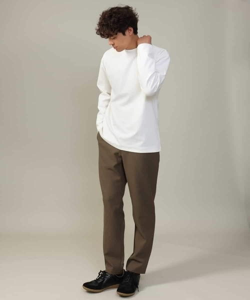 a.v.v（アーヴェヴェ）の「【イージーケア】セミルーズパンツ(セットアップ可) リライトシリーズ1（その他パンツ・メンズ・ライトブラウン/ブラック/チャコールグレー・46/50/48/44）」の8枚目の写真