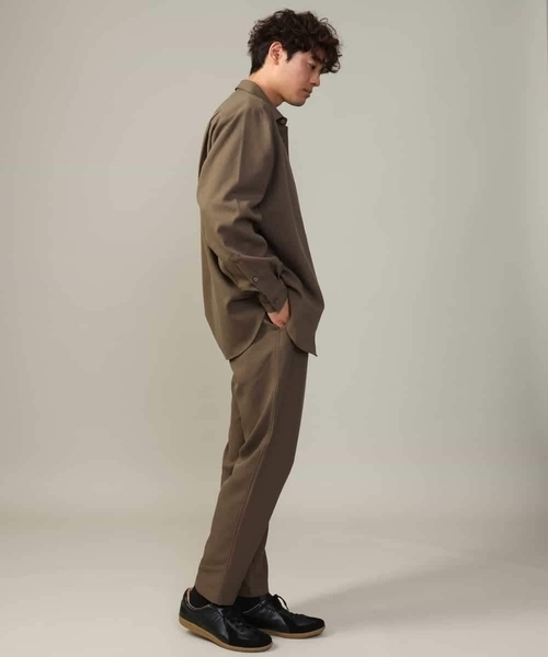 a.v.v（アーヴェヴェ）の「【イージーケア】セミルーズパンツ(セットアップ可) リライトシリーズ1（その他パンツ・メンズ・ライトブラウン/ブラック/チャコールグレー・46/50/48/44）」の11枚目の写真