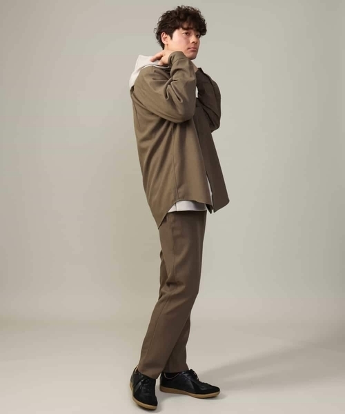 a.v.v（アーヴェヴェ）の「【イージーケア】セミルーズパンツ(セットアップ可) リライトシリーズ1（その他パンツ・メンズ・ライトブラウン/ブラック/チャコールグレー・46/50/48/44）」の15枚目の写真
