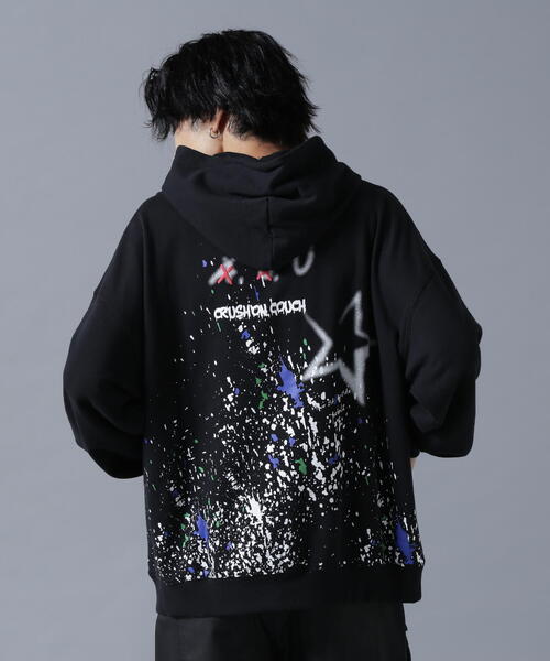L.H.P（エルエイチピー）の「【WEB&DEPOT限定】UMLAUT/ウムラウト/GRAPHIC SWEAT HOODIE（パーカー・メンズ・ホワイト/ブラック・M/L）」の21枚目の写真