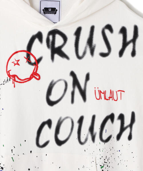 L.H.P（エルエイチピー）の「【WEB&DEPOT限定】UMLAUT/ウムラウト/GRAPHIC SWEAT HOODIE（パーカー・メンズ・ホワイト/ブラック・M/L）」の12枚目の写真