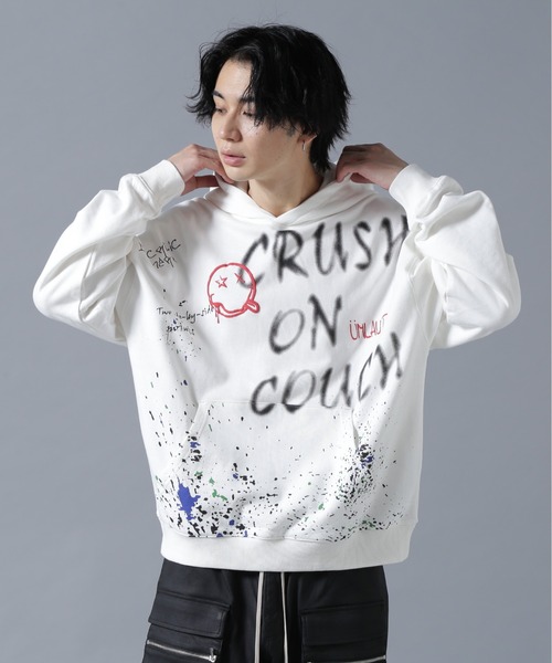 【WEB&DEPOT限定】UMLAUT/ウムラウト/GRAPHIC SWEAT HOODIE（パーカー）｜L.H.P（エルエイチピー）