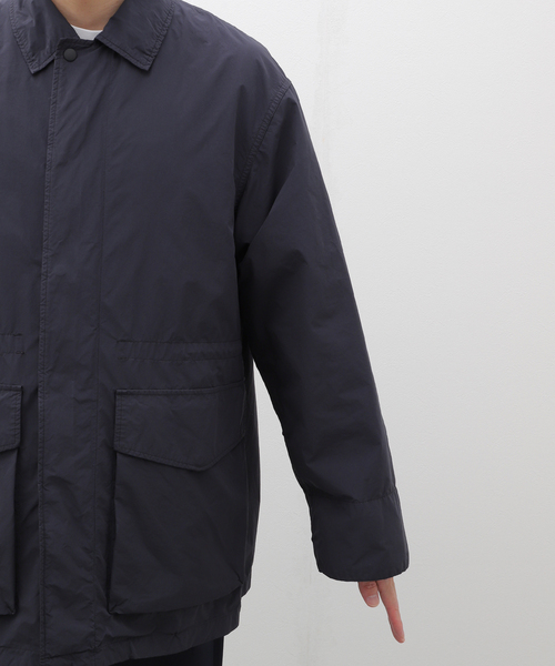 ［新品未使用］ ATON 24AW AIR WEATHER FIELD COAT AIR WEATHER FIELD COAT / CHARCOAL GRAY | ATON (MEN)(エイトン