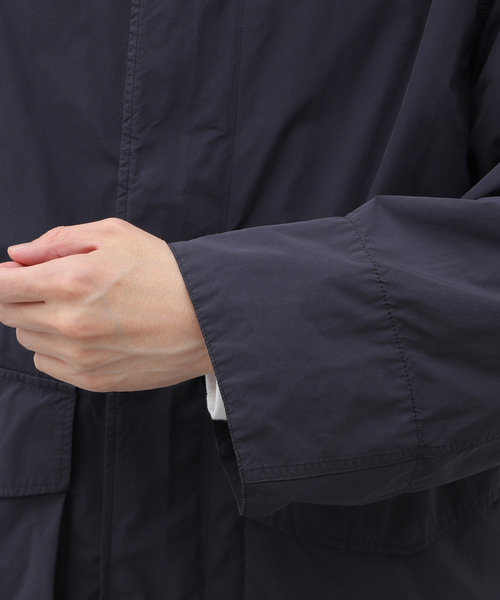 ATON(エイトン)の「ATON (エイトン) AIR WEATHER FIELD COAT CMAGCW080(その他アウター・メンズ・ブラック・4)」の9枚目の写真