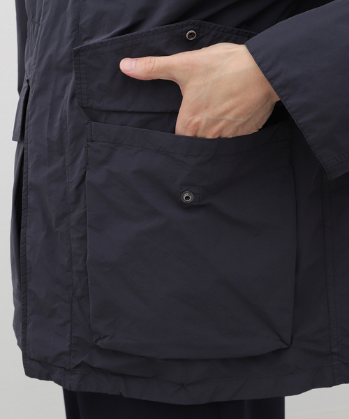ATON(エイトン)の「ATON (エイトン) AIR WEATHER FIELD COAT CMAGCW080(その他アウター・メンズ・ブラック・4)」の13枚目の写真