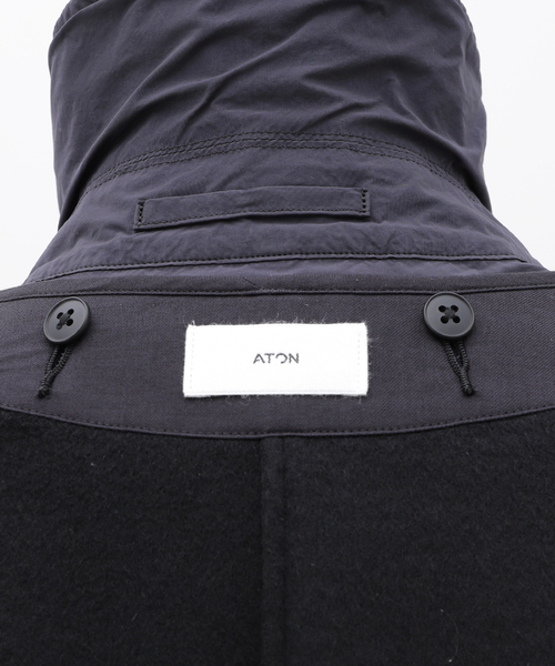 ［新品未使用］ ATON 24AW AIR WEATHER FIELD COAT AIR WEATHER FIELD COAT / CHARCOAL GRAY | ATON (MEN)(エイトン