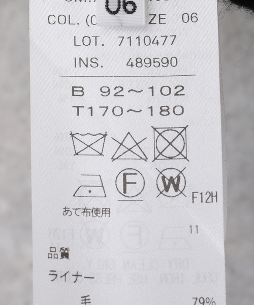 ATON(エイトン)の「ATON (エイトン) AIR WEATHER FIELD COAT CMAGCW080(その他アウター・メンズ・ブラック・4)」の20枚目の写真