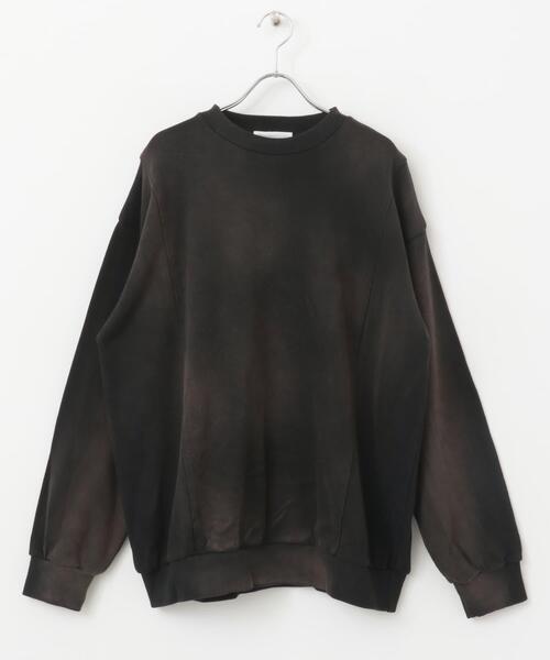 SENSE OF PLACE by URBAN RESEARCH（センスオブプレイスバイアーバンリサーチ）の「『ユニセックス』ヴィンテージライクスウェット（スウェット・メンズ・ブラック/ピンク/グリーン・MEDIUM/LARGE）」の19枚目の写真